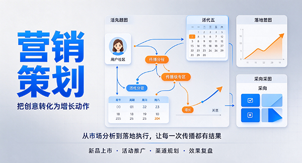防城区营销策划
